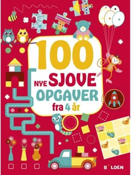 100 NYA roliga uppgifter - från 4 år - Hobby - pocketbok