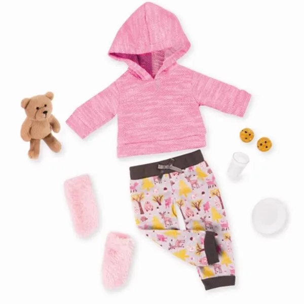 Our Generation Dockkläder Deluxe - Pyjamas och Nalle